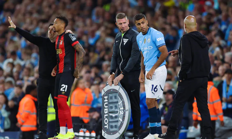 伯恩茅斯主场战平曼城，紧咬前四位置的简单介绍