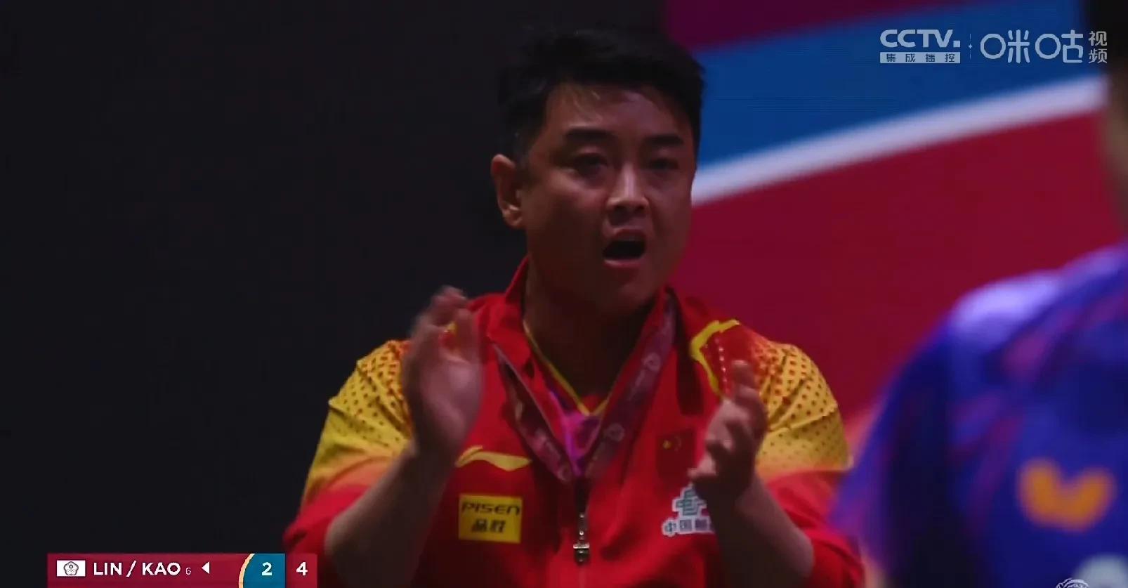 奥地利乒乓球队强势波兰乒乓球队，王皓送出助攻的简单介绍